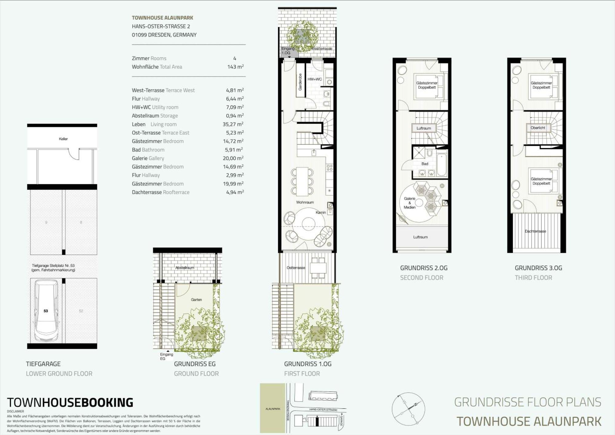 드레스덴 Townhouse Alaunpark 빌라 외부 사진